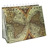 Pioneer Mini Photo Album Easel (50 4x6 Photos) (Ancient World Map)