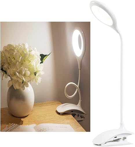 rechargeable clip on reading light