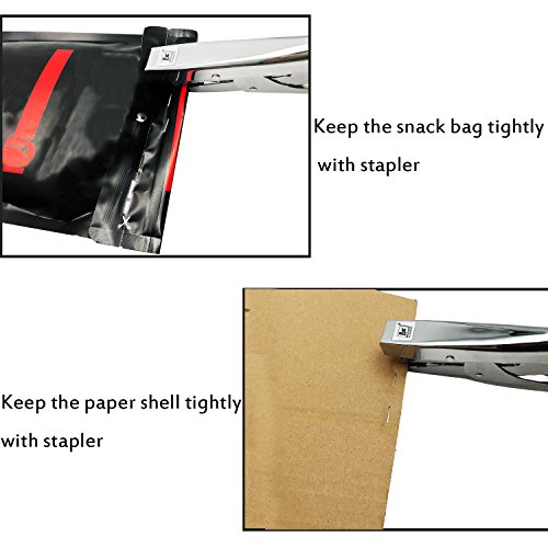Heavy Duty Staplers - Desktop Staplers with 1000 Staples Stapler 20 sheets Capacity Fit 24/6 & 26/6 Staples for Home Office - Thumbnail 5
