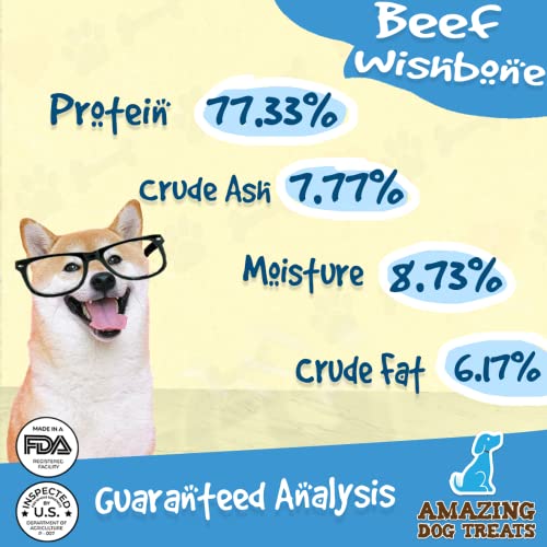 Regular Wishbone Beef Tendon Dog Chews Natural Beef Tendons for Dogs