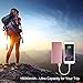 Power Bank 15000mAh, iXCC Portable Charger Ultra High Capacity External Battery Pack with ChargeWise Tech 2.4 Max Maximum Dual Ports Speed Charging for iPhone, iPad, Samsung Galaxy - Pink