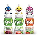 good2grow Baby Shark 3 Flavor Fruit Juice Variety