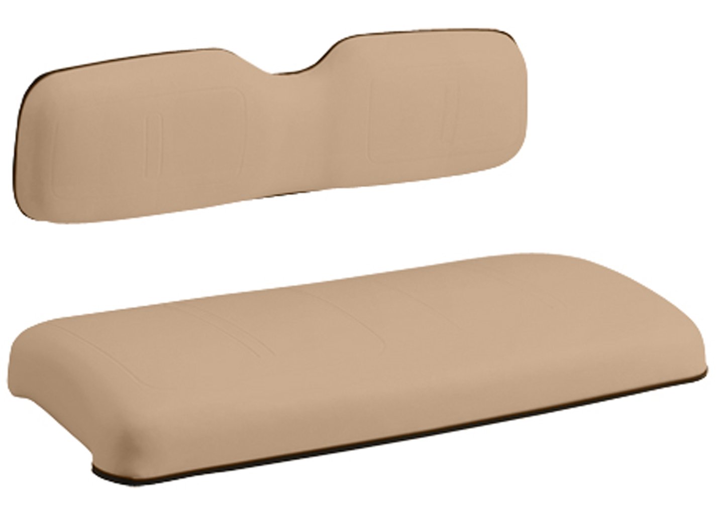 Seat Golf Cart Front Back Rest Complete Set Mount Cushion Comfortable