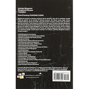 Laboratory Management, Principles and Processes, Third Edition