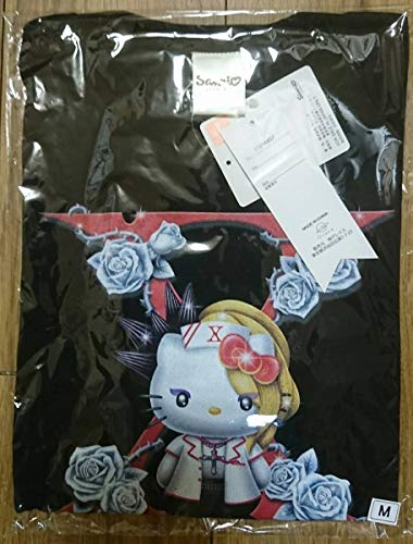 YOSHIKITTY サンリオ Tシャツ 黒 男女兼用 M X JAPAN X YOSHIKI 