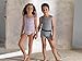 Brix Boys Tank Super Soft 100% Cotton Value Pack Undershirt Tees 4 Pack,White, Chambray, Heather Grey,7/8 years