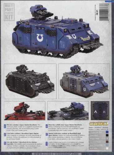 Warhammer 40k (40,000) space marines razorback 2003