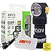 ArmyTek Elf C1 Micro-USB Rechargeable 1050 Lumens Magnetic Tailcap Multi-Use Headlamp, LumenTac USB Cable and Battery Organizer