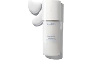 LANEIGE Cream Skin Toner & Moisturizer: Lightweight Refillable Korean Milky Toner with Ceramide & Peptide for Hydration, Firming, & Barrier Support
