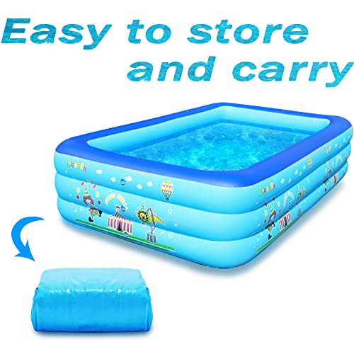 Family Inflatable Swimming Pool,Inflatable Kiddie Pool,Swim Center for