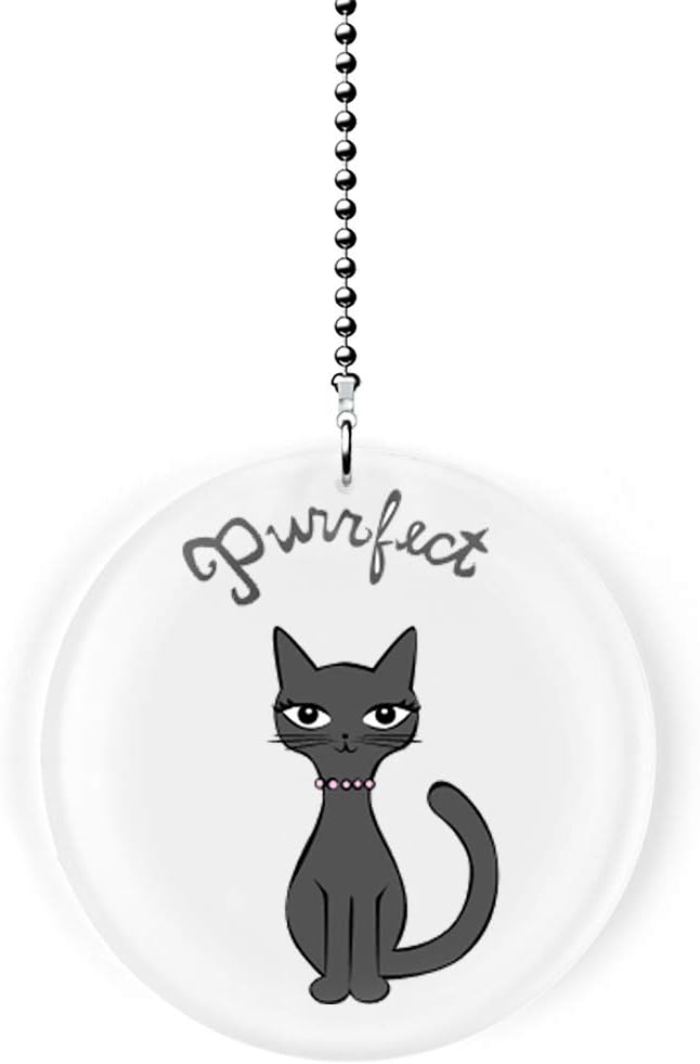 Purrfect Cat Fan/Light Pull