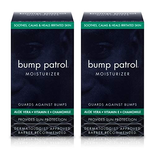 Bump Patrol Everyday Skin Moisturizer - Aloe Vera, Vitamin E, Chamomile Guards Against Razor Bumps, Ingrown Hairs - 1.69 Ounces 2 Pack (Best After Shave Lotion For Razor Bumps)