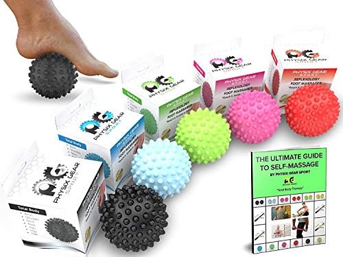 Physix Gear Sport Pelota Masaje, Las Mejores Bolas de Masaje para ...