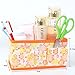 Coromose 1pc Hottest Makeup Cosmetic Storage Box Bag Bright Organiser Foldable Makeup Stationary Container