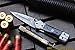 Sale (27 6/18) DKC-130-BH-DS Night Star Damascus Black Bone Folding Pocket Hunting Knife Damascus Blade 4.5' Folded 8