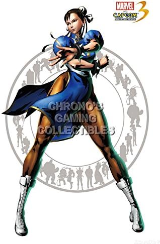 CGC Huge Poster - Marvel vs Capcom 3 Chun-Li Ultimate PS3 XBOX 360 - MVCA13 (24" x 36" (61cm x 91.5cm))
