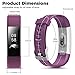 Fitness Tracker, LYOU X5 Plus Fitness Watch Heart Rate Monitor Activity Tracker, Waterproof Bluetooth Wireless Smart Bracelet Pedometer for Android and IOS Phones (Purple)