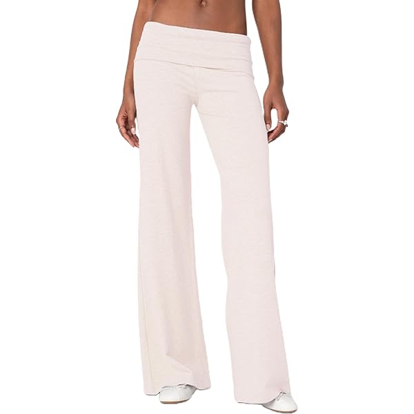 NUFIWI Women's Low Waist Flare Yoga Pants - Bootcut Bell Bottom Leggings & Lounge Sweatpants