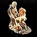 Gudessly Funny Dracula Lover Statues Polyresin Home Furnishing Resin Skull Ornaments Collection