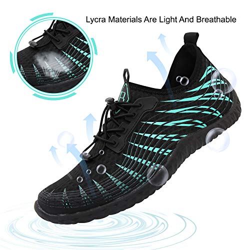 Spesoul Womens Mens Water Sports Shoes Outdoor Quick Dry Barefoot Athletic Aqua Shoe for Beach Swim Pool Surf Diving Yoga