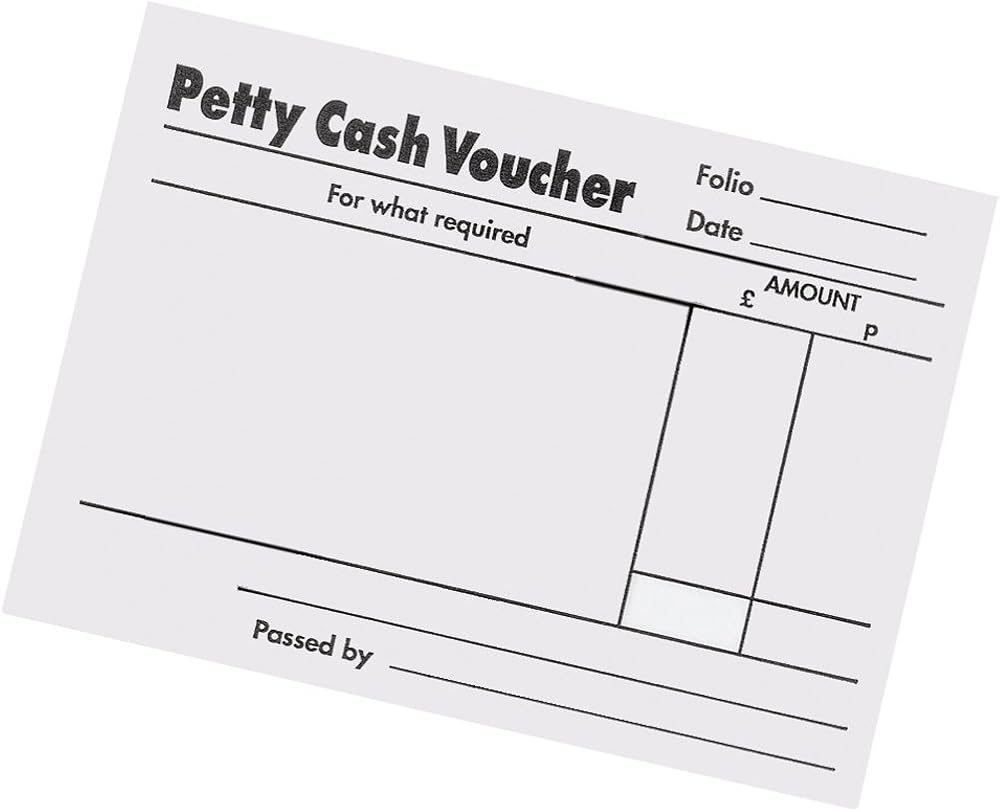5 Star Office Petty Cash Pad 160 Pages 88x138mm Pack of 5