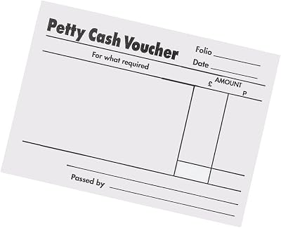 5 Star Office Petty Cash Pad 160 Pages 88x138mm Pack of 5