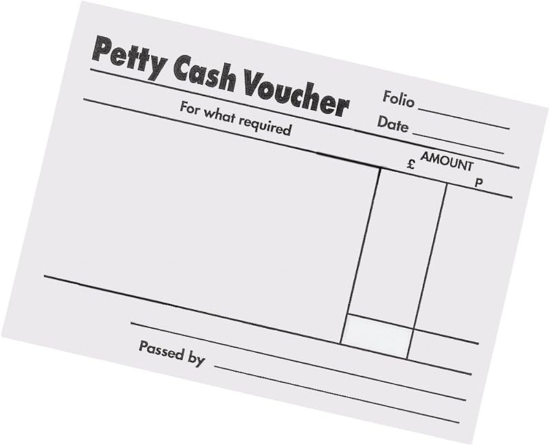 5 Star Office Petty Cash Pad 160 Pages 88x138mm Pack of 5