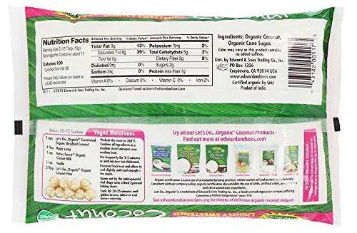 Let's Do.Organic - Organic Shredded Coconut Lightly Sweetened - 6 oz.