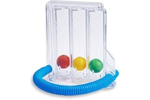 MAKOXYIN Deep Breathing Exerciser，Peak Flow Meter for Lungs Training