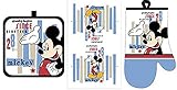 Disney Mickey Mouse Cute Kitchen Oven Baking Mit Towel & Pad - 3 Piece Set