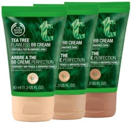 The Body Shop - Tea Tree Flawless BB Cream 40ml. Shade 01 Light