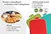 Antimicrobial Cutting Boards Dishwasher Safe | Large 13x10 Flexible Cutting Mats | 1 Min Microwave Full Sterilization | Germ-Free and Cross-Contamination Free | Non-slip - Set of 3 By Top Home Choice