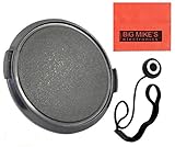 37mm Universal Snap-On Lens Cap For Panasonic Lumix G X Vario PZ 14-42mm f/3.5-5.6 Power O.I.S. Lens, LUMIX G 42.5mm f/1.7 ASPH Lens, Lumix G Vario 12-32mm f/3.5-5.6 ASPH Lens