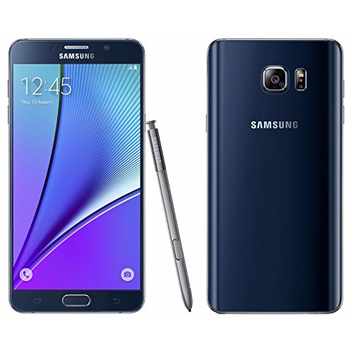 Samsung Galaxy Note 5 SM-N920A 32GB GSM Unlocked Cellphone, Black Sapphire