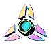 EB-LINK Colorful Spinners Tri Fidget Spinner Toy Metal Material EDC Hand Finger Spinner Toy for High Speed Relieving Stress ADHD, OCD, Anxiety (Rainbow)
