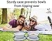 DogBuddy Travel Bowls, Large Collapsible Silicone Dog Bowl with Case, Foldable Expandable Dog Food Water Bowl, Portable Pet Feeding Accessories for Outdoors Travel Camping Hiking, Mist