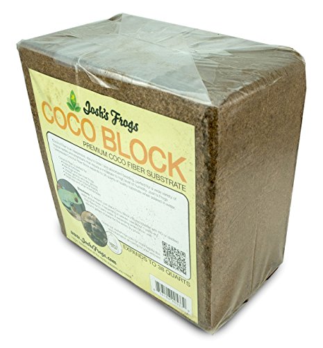 Josh's Frogs Coco Block Fine Coco Fiber (5 kg/38 quarts)