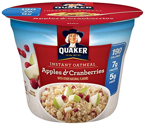 QUAKER INSTANT OATMEAL APPLES & CRANBERRIES 1.79 OZ