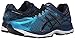 ASICS Men's GEL Cumulus 17 Running Shoe, Island Blue/Black/Indigo Blue, 12 M US