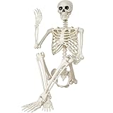 GCNBCNB Halloween Skeleton Decorations,36" Posable