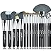 JAF 20pcs Makeup Brush Set - Goat Hair Pony Hair
