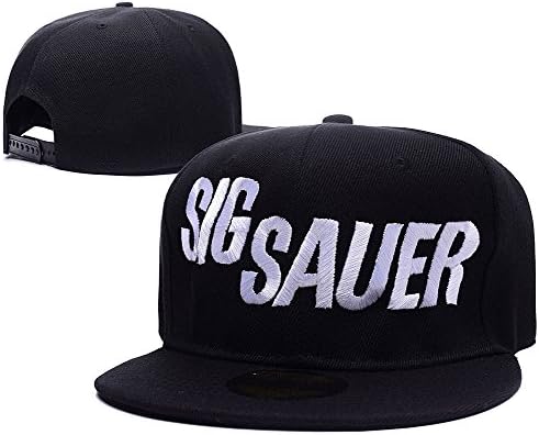 Carrie Sig Sauer Adjustable Embroidery Snapback Hat Cap