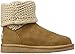UGG Girls Darrah Pull On Boot, Chestnut, 2 M US Big Kid