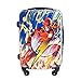 DC Comics Luggage Flash 21 Inch Spinner Rolling Upright Hardsided Luggage, Multi-Colored