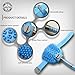 Wantedstuff 3 in 1 Pet Shower Kit with Free Dental Finger Brush | Dog Shower Sprayer, Adjustable Bath Glove, Clean, Massage & Remove Hair | Shower Attachment for Indoor & Outdoor Use | Pet-Friendly