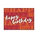 Canopy Street Snappy Birthday Cards / 36 Note Cards And Envelopes / 6 Colorful Birthday Designs / 4 5/8