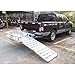 Ultra-Tow Aluminum Folding Hitch Cargo Carrier with Ramp- 500-Lb. Capacity 49inL x 29 1/2inW