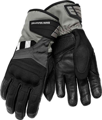 BMW Genuine Motorcycle Motorrad GS Dry, men's glove - Color: Black / Anthracite - Size: EU 10 - 10 1/2 US 10 - 10 1/2