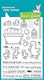 Lawn Fawn Clear Stamps LF1583 Rub-A-Dub-Dub