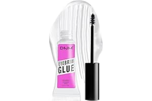 Kaely PROFESSIONAL MAKEUP Brow Glue,Tinted Eyebrow Gel,Eyebrow Mascara Waterproof,gel para cejas a prueba de agua,Eye Brow Fast Sculpt,Vegan & Cruelty-Free,1Pcs-01 Transparent